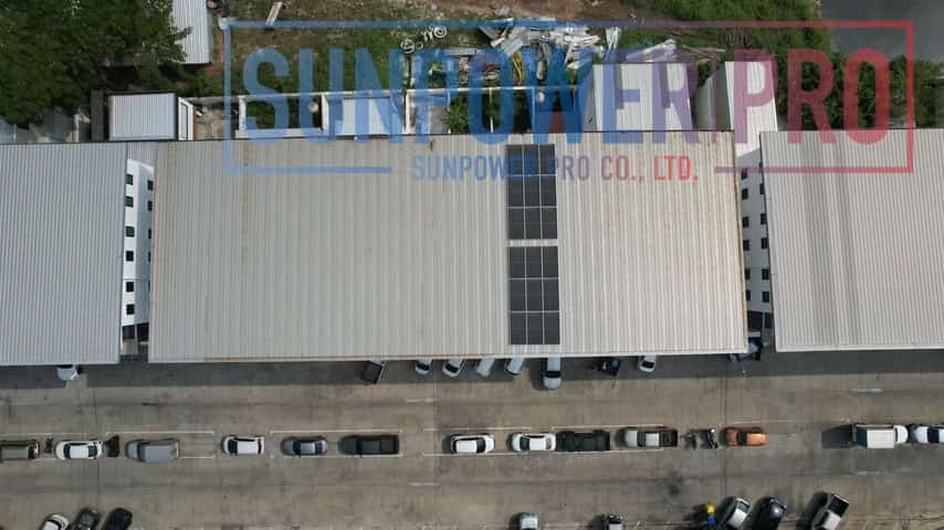 ติดตั้งโซลาร์เซลล์ บริษัท ดิอาร์ทติสแลบบอราทอรี่ จำกัด บางบอน 10 kW