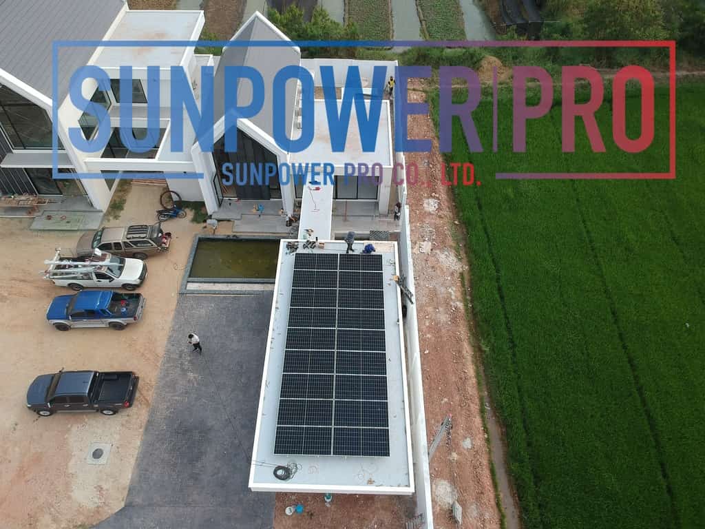 ติดตั้งโซลาร์เซลล์ บ้าน คุณฟ้า นครราชสีมา 20 kW