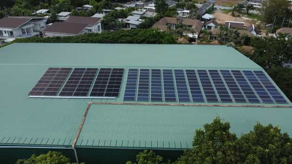ติดตั้งโซลาร์เซลล์ บริษัท ในหานบ้านบัว จำกัด ภูเก็ต 60 kW